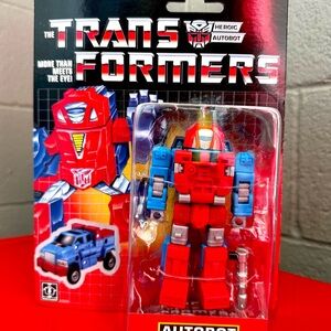 Transformers Toys Retro G1 Autobot Gears Carded Walmart Exclusive, New